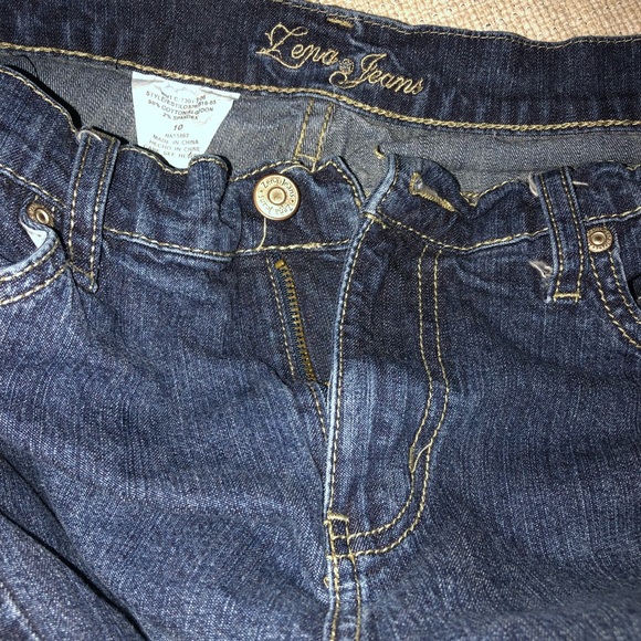 Lena Jeans 10 bootcut high- rise blue jeans - Picture 3 of 3